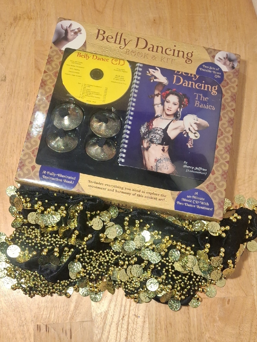 Belly dance Kit With hip scarf